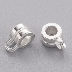 Bails ribbel zilver