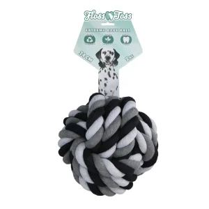 Floss & Toss Dental Rope Extreme Ball – Katoenen Flosbal voor Gebitsverzorging en Apporteren