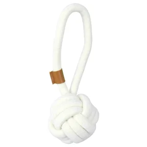Pawise Premium cotton toy Ball with Handle