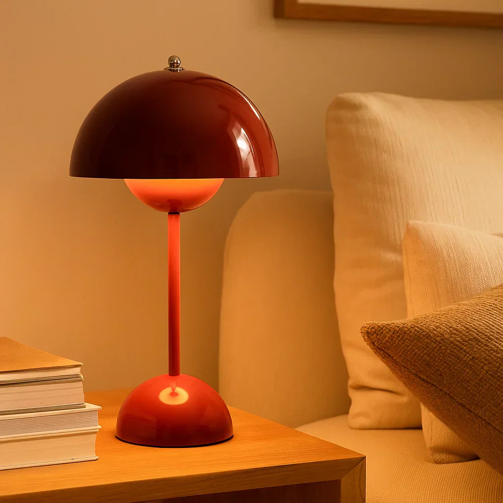 ModernGlow - Tafellamp Met Touchbediening En Warm LED Licht - Afbeelding 2