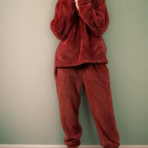 Pluche Fleece Loungewear - Tweedelige Set