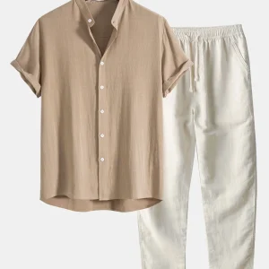Shirt en Broek Zomerset voor Heren - Tweedelige Set
