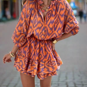 Boho Jumpsuit in Azteken Stijl